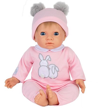 Tiny Treasures Puppe m. Blondes Haar - Pink Pom Pom