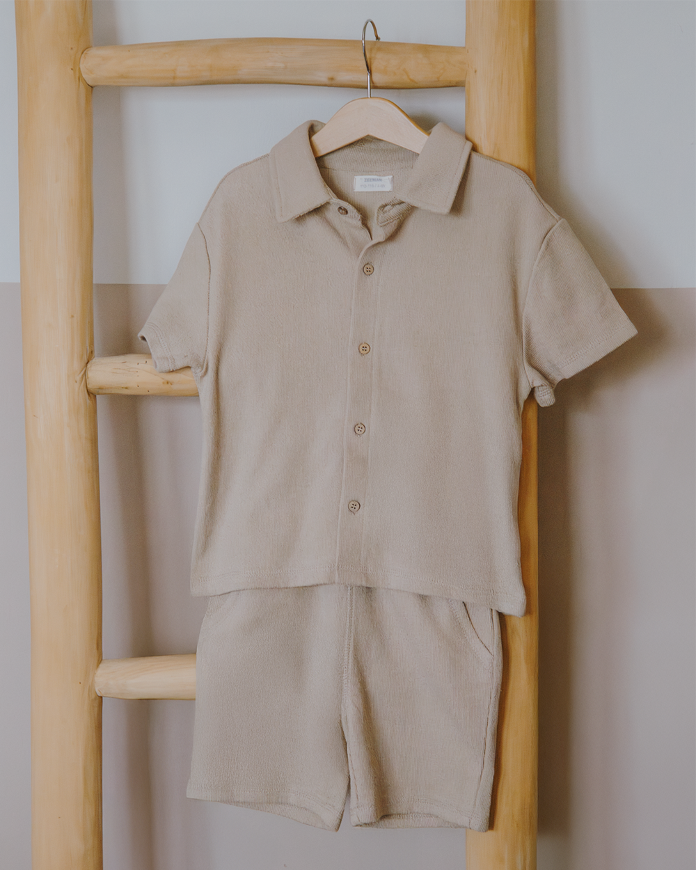 Kledingset - Beige