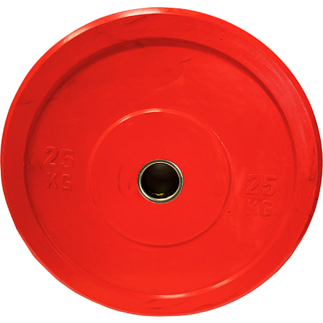 ASG gummi Bumper Plate vægtskive 25 kg