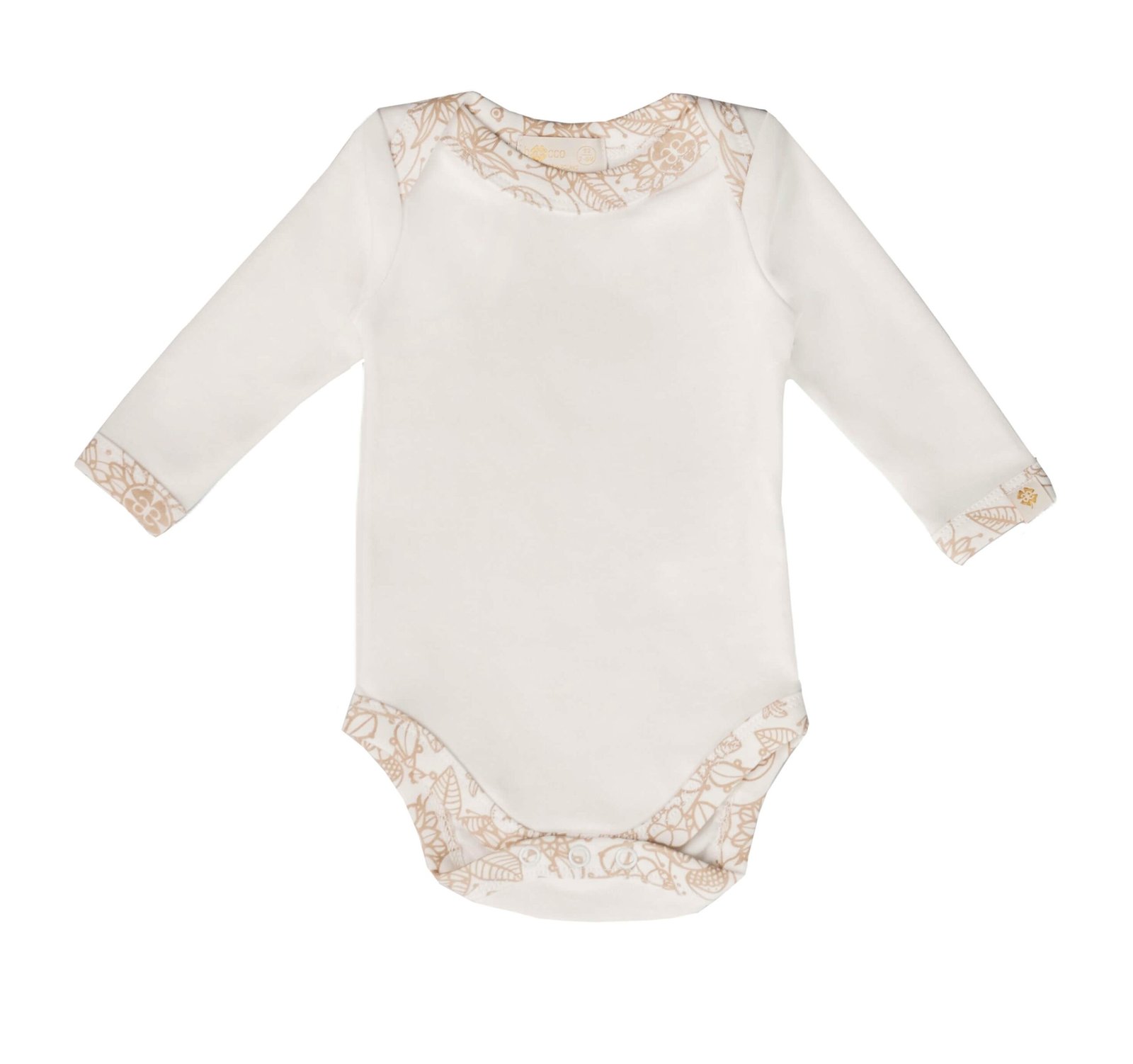 Eco-Friendly Long Sleeve Bodysuit | 100% Organic Cotton