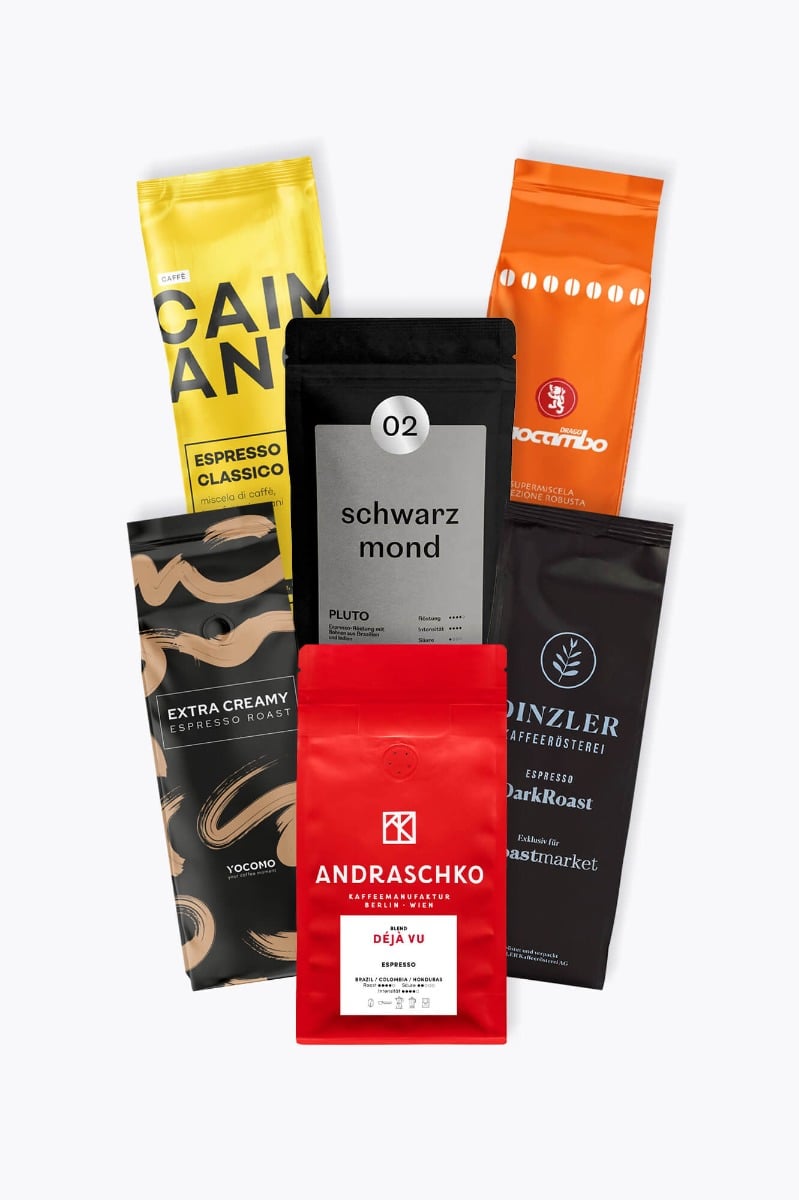 Espresso für Siebträger - Probierpaket 1,5kg