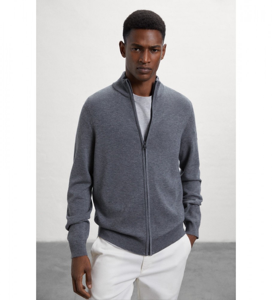 Camisola ECOALF MANDARINA KNIT cinzento
