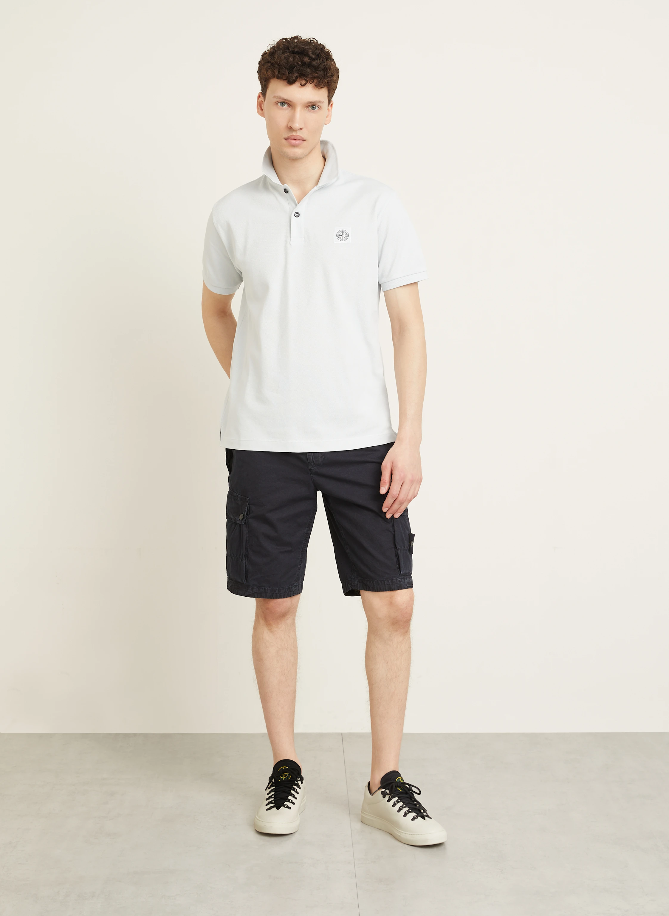 STONE ISLAND Piqué-Poloshirt