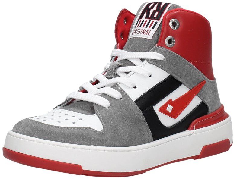 Red Rag Veterschoenen Hoog rood
