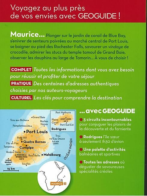 GALLIMARD - GEOGUIDE MAURICE ET RODRIGUES