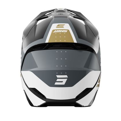 Casque cross Shot FURIOUS - LEAGUE 2025 - Noir / Jaune