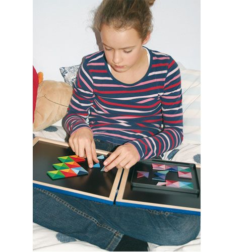 Grimm's magneetpuzzel - driehoek (64st)