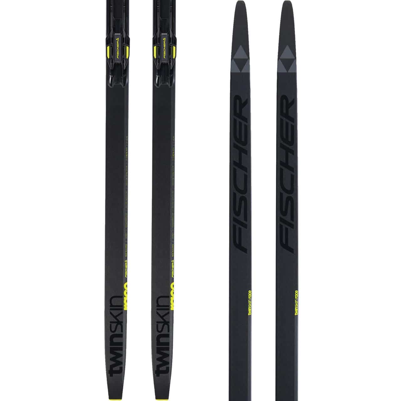 Fischer Twin Skin Race Medium incl. Bindung (2023/24) | Classic | Langlaufski | Langlauf | XSPO