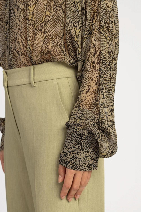 Aaiko groene dames blouse