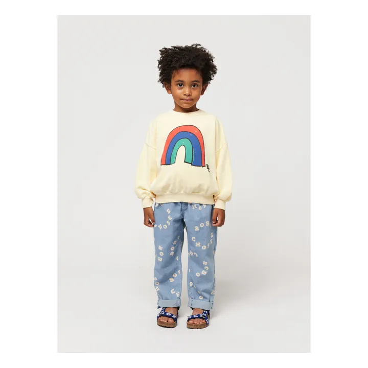 Bobo Choses Sweat Arc-en-Ciel | Jaune