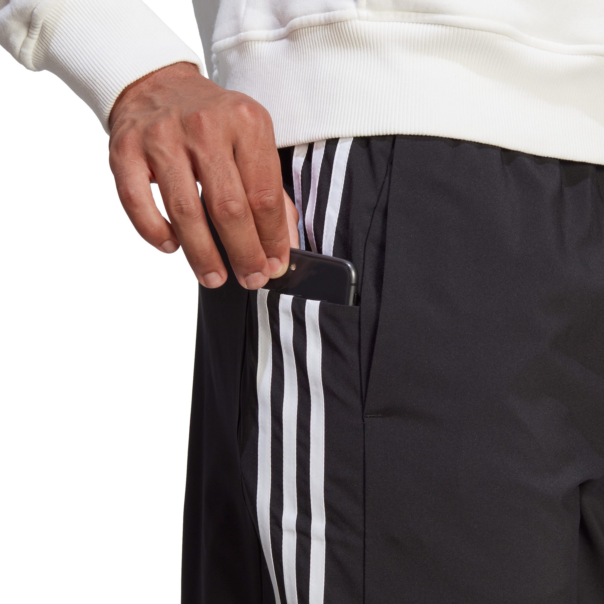 adidas Aeroready Essentials Chelsea 3-Streifen Shorts Herren schwarz