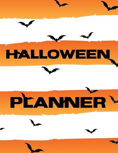 Halloween Planner: Spooky Good Log Book Calendar Organizer Activities (Paperback)