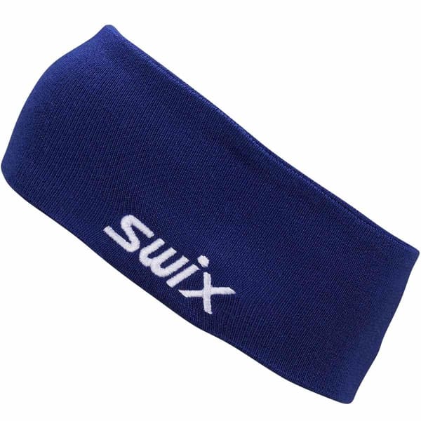 Bandeau ski de fond SWIX TRADITION HEADBAND ESTATE BLUE