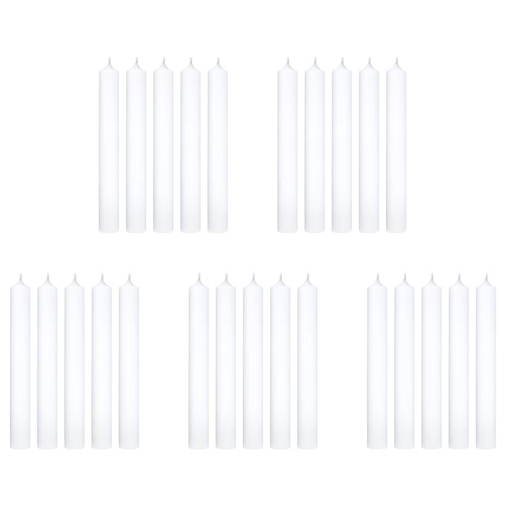 RAINBOW Stabkerze 25er-Set