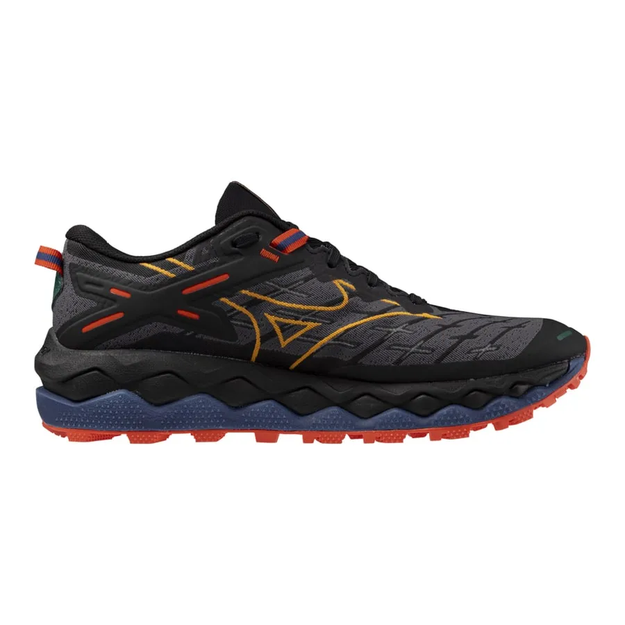 Mizuno Men's Wave Mujin 10 Black/Apricot/Spicy Orange