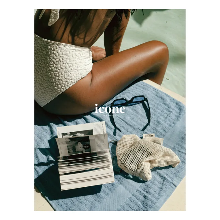 Icone Bas de Maillot Texturé Bellini | Blanc