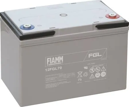10 år Fiamm blysyrebatteri 12v/70Ah