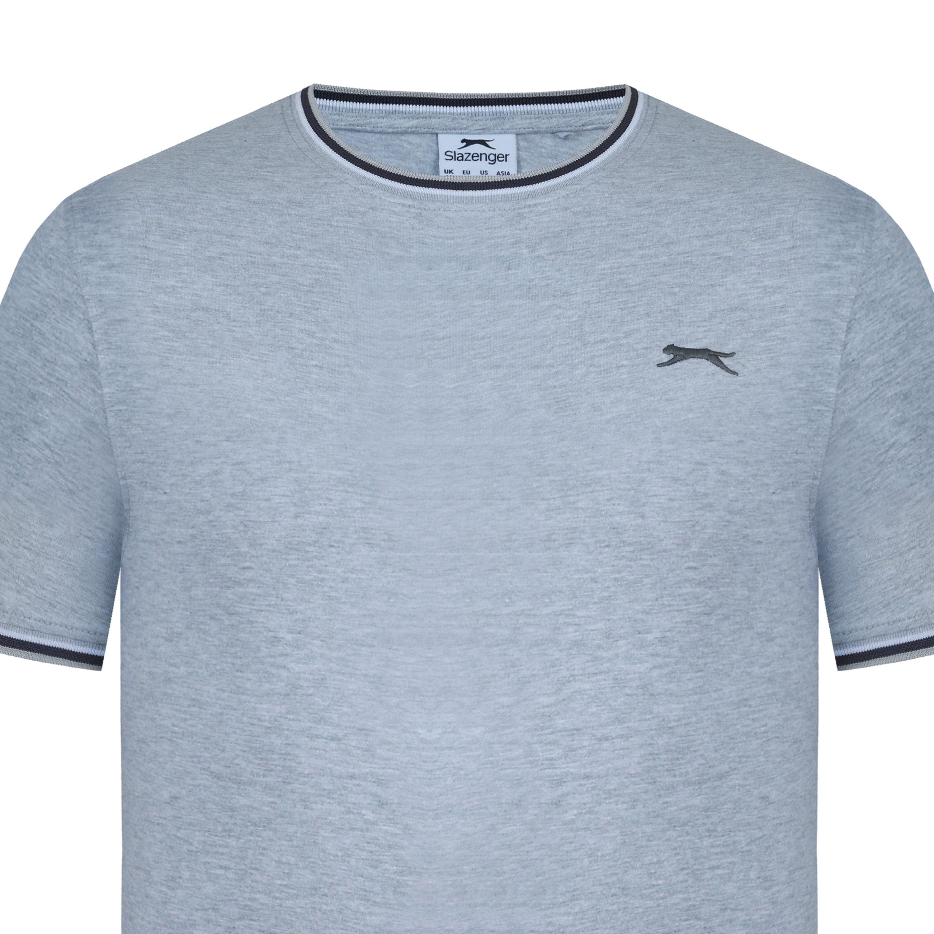 Slazenger Tipped T Shirt Mens