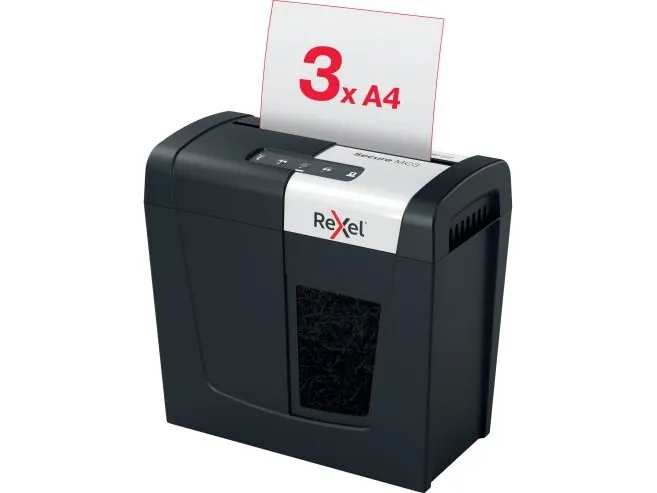 Makulator Rexel Secure MC3 mikromakulering 2x15 mm (P-5)