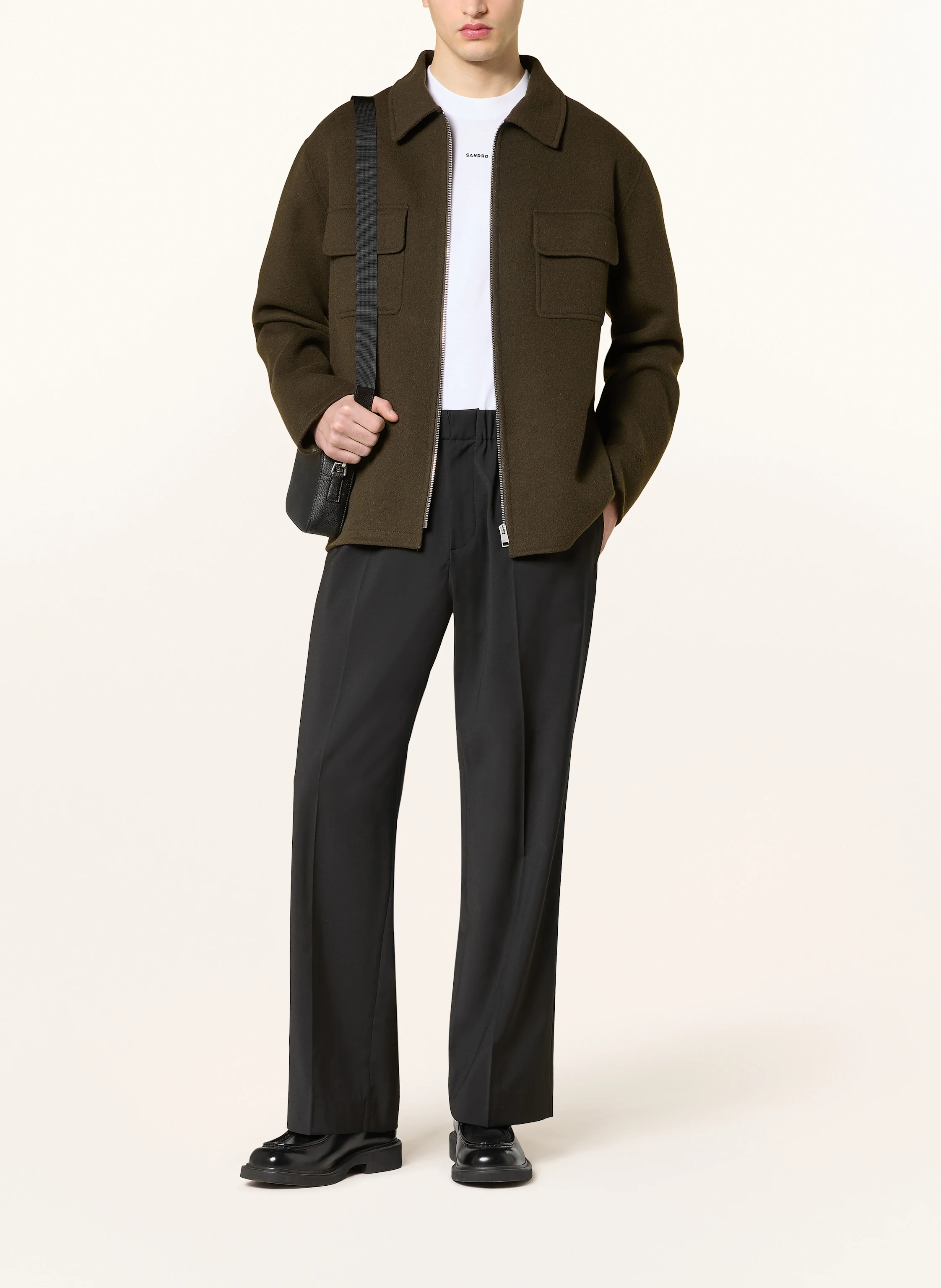 SANDRO Hose im Jogging-Stil Regular Fit