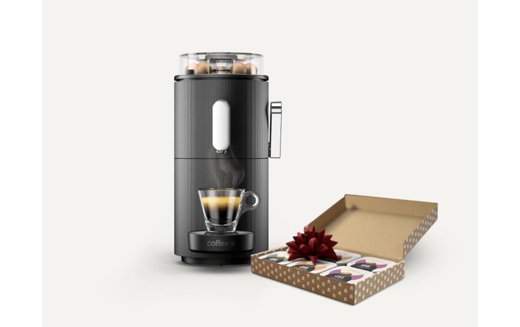 Portionskaffeemaschine CoffeeB Globe Schwarz<br>Kaffeemaschine
