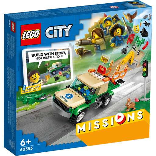 LEGO City Redningsmissioner For Vilde Dyr - 60353