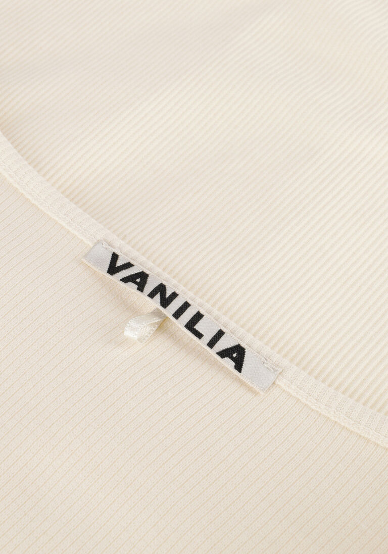 VANILIA beige vanilia top diepe rond