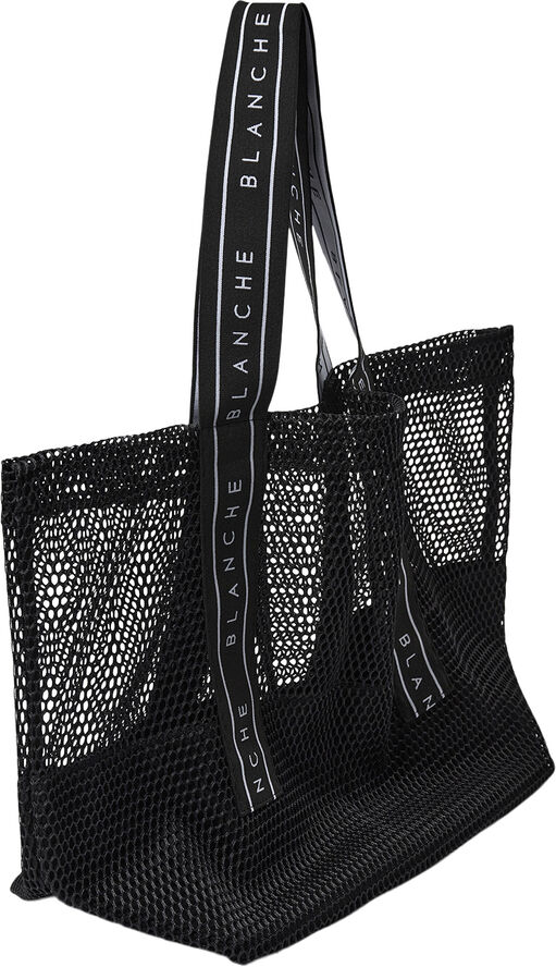 Blanche Tote-BL Logo Black