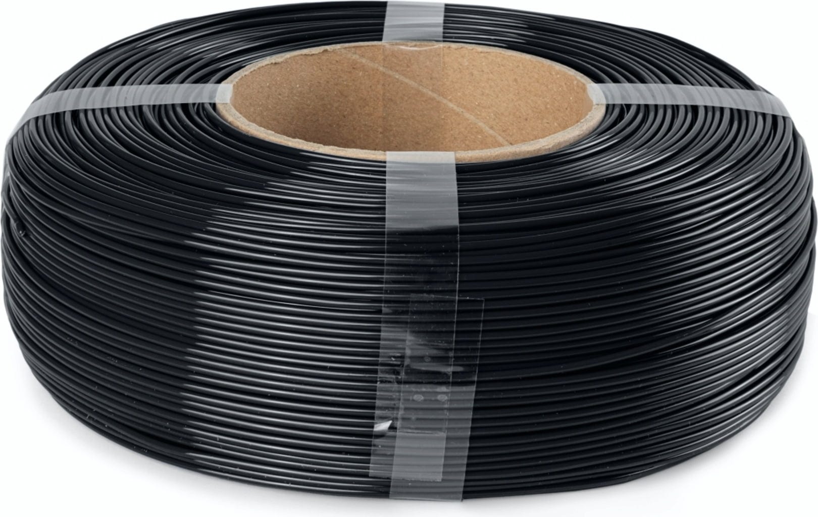 The Filament  ReFill PLA Midnight Black, 1,75 mm / 1000 g    Zuverlässiges & kostengünstiges PLA ohne Spule in Midnight Black