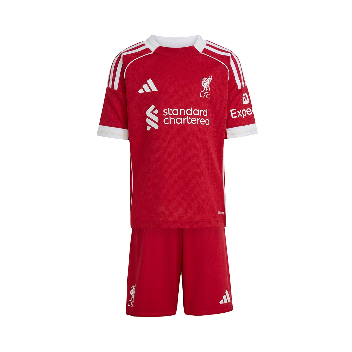 Conjunto adidas Liverpool FC Primeiro Equipamento 2025-2026 Criança