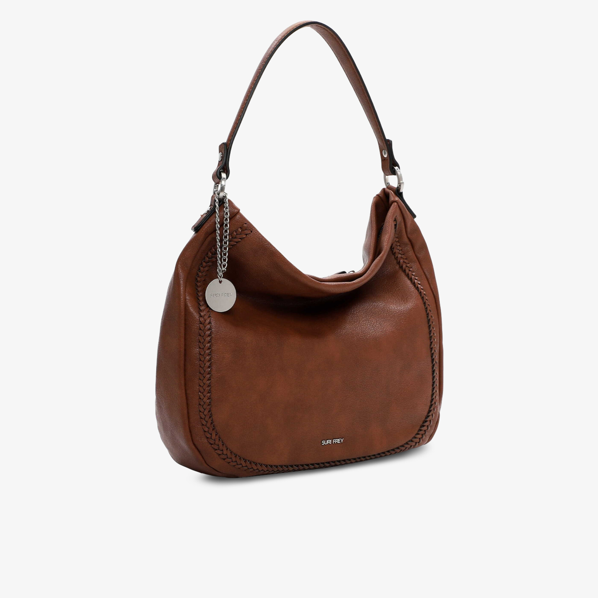SURI FREY Damen Handtasche cognac