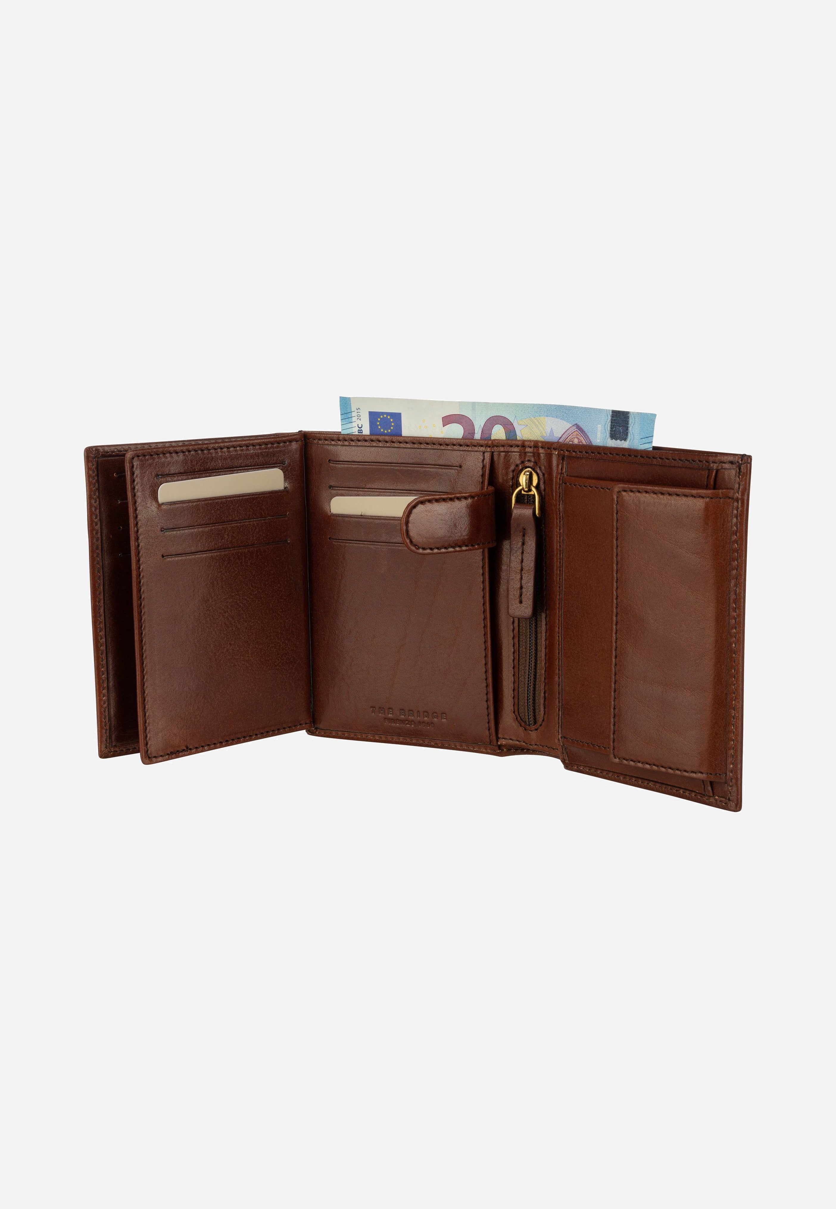 Story Uomo 4800 Marrone/Oro - Portemonnaie
