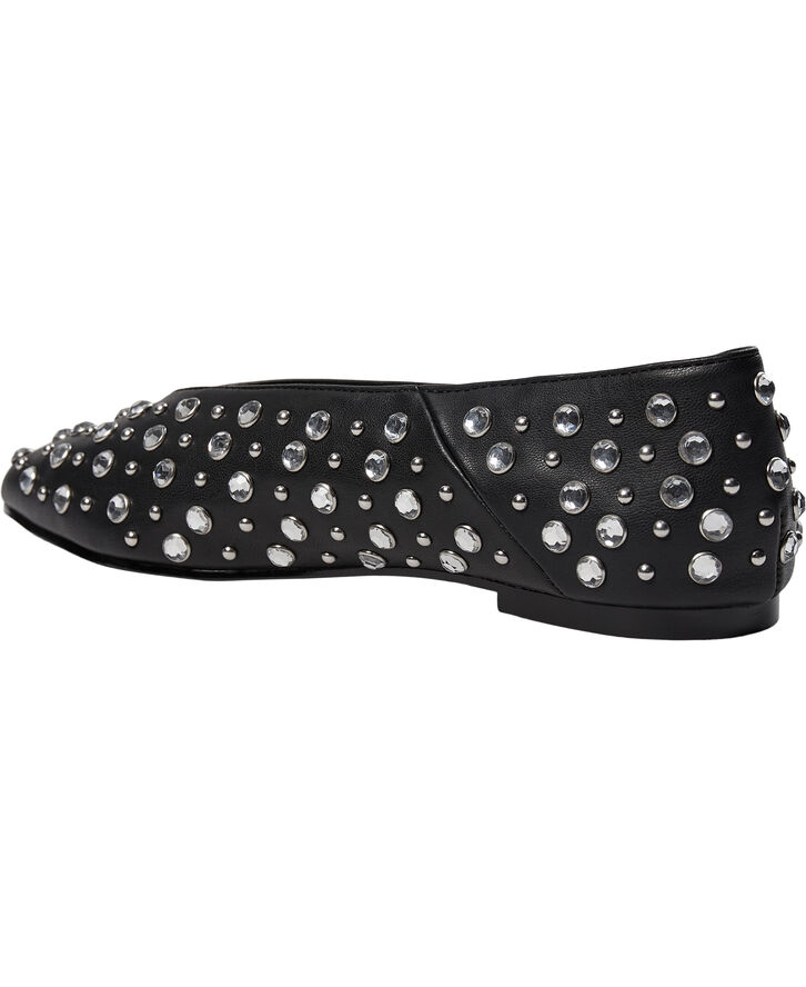 Steve Madden Venecia Ballerina Black