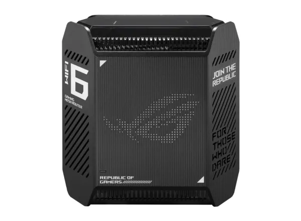 ASUS ROG Rapture GT6 - Wi-Fi-system - (router) - op til 270 kvm - mesh 1GbE, 2.5GbE - Wi-Fi 6 - Dual Band
