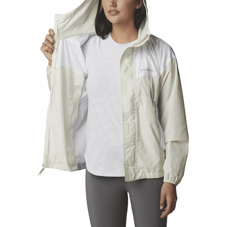 Columbia flash challenger windbreaker Chalk, white, cirrus grey