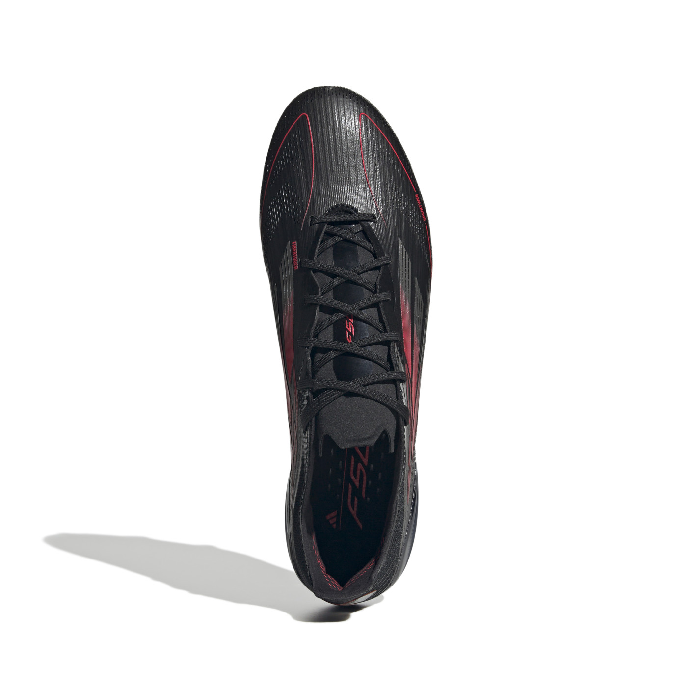 Adidas F50 Elite Gras Voetbalschoenen (FG) Zwart Rood Zilver