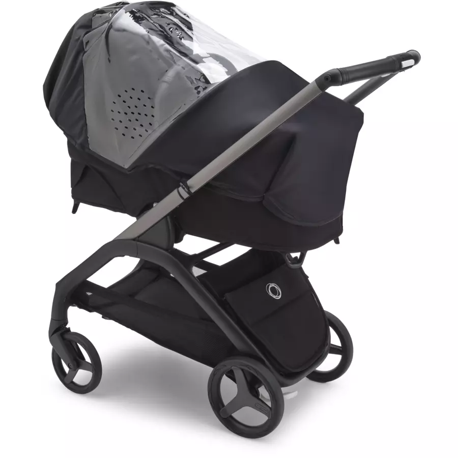 bugaboo Kinderwagen Dragonfly Complete Graphite Grey, Ultimate Newborn Bundle