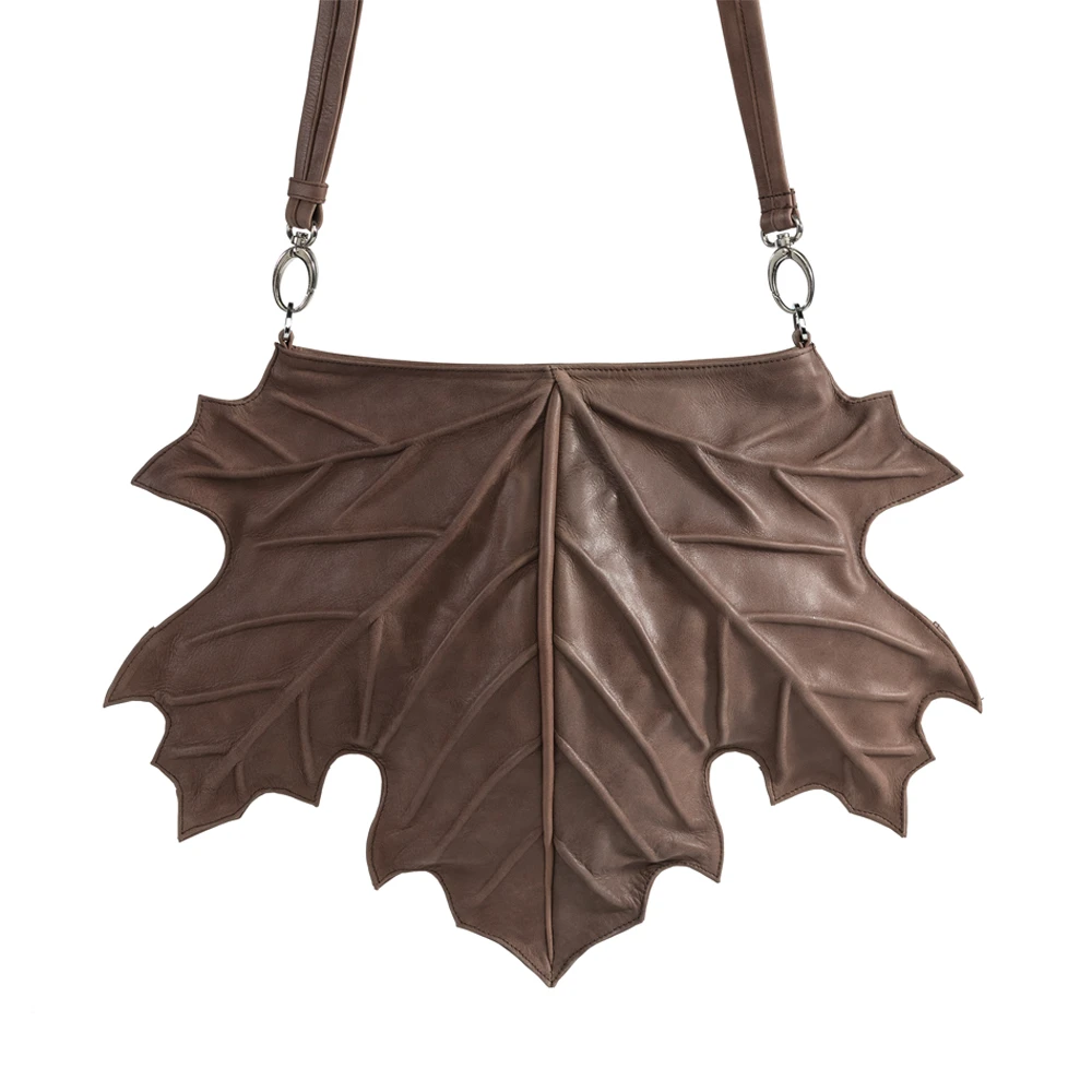 Maple Leaf Brown Vintage Leather