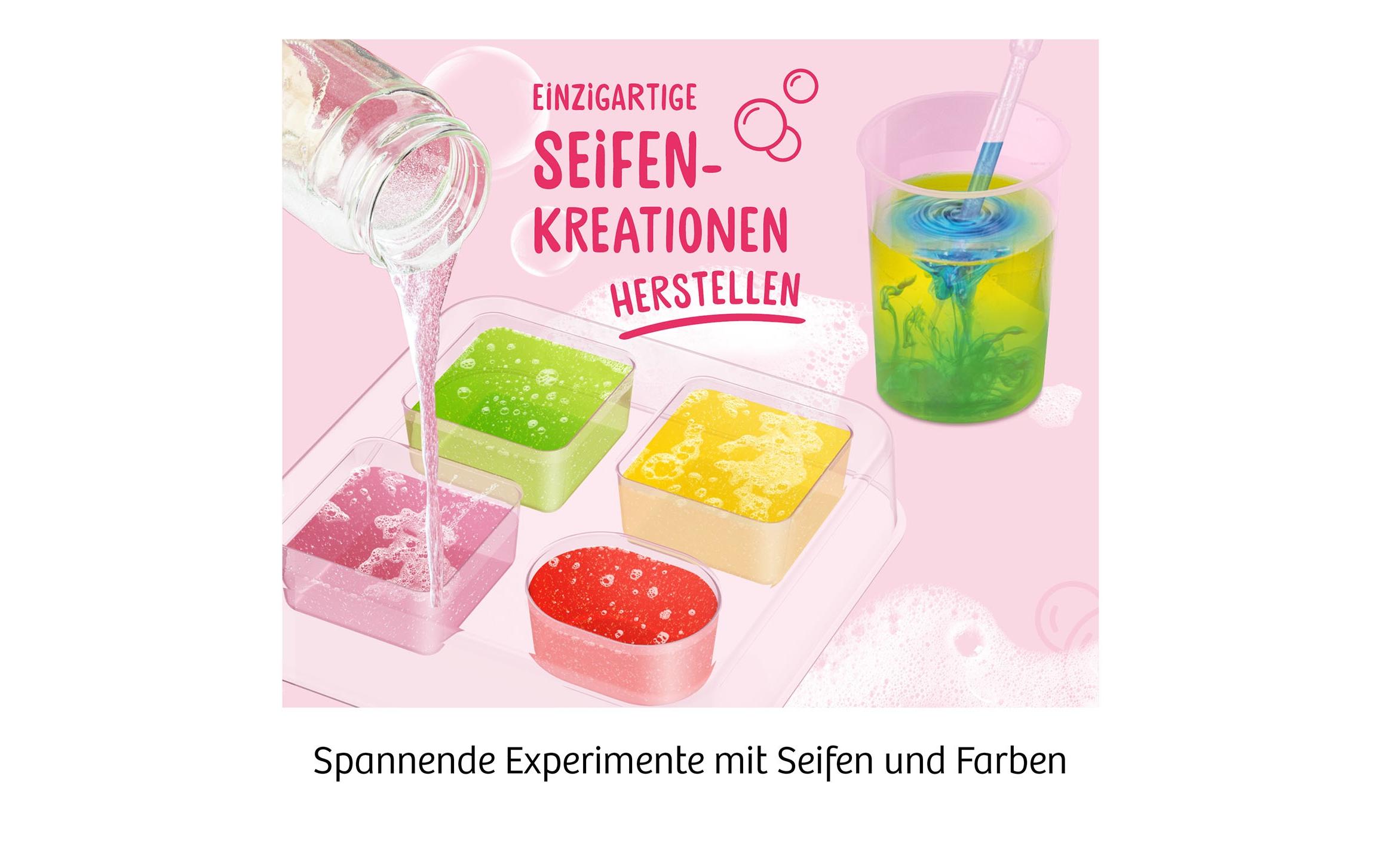Experimentierkasten Seifen-AtelierEinzigartige Seifenkreationen herstellen