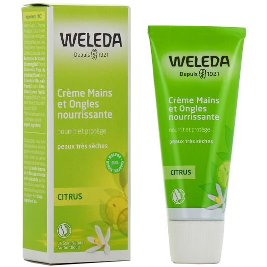 Crème mains et ongles Weleda au Citrus