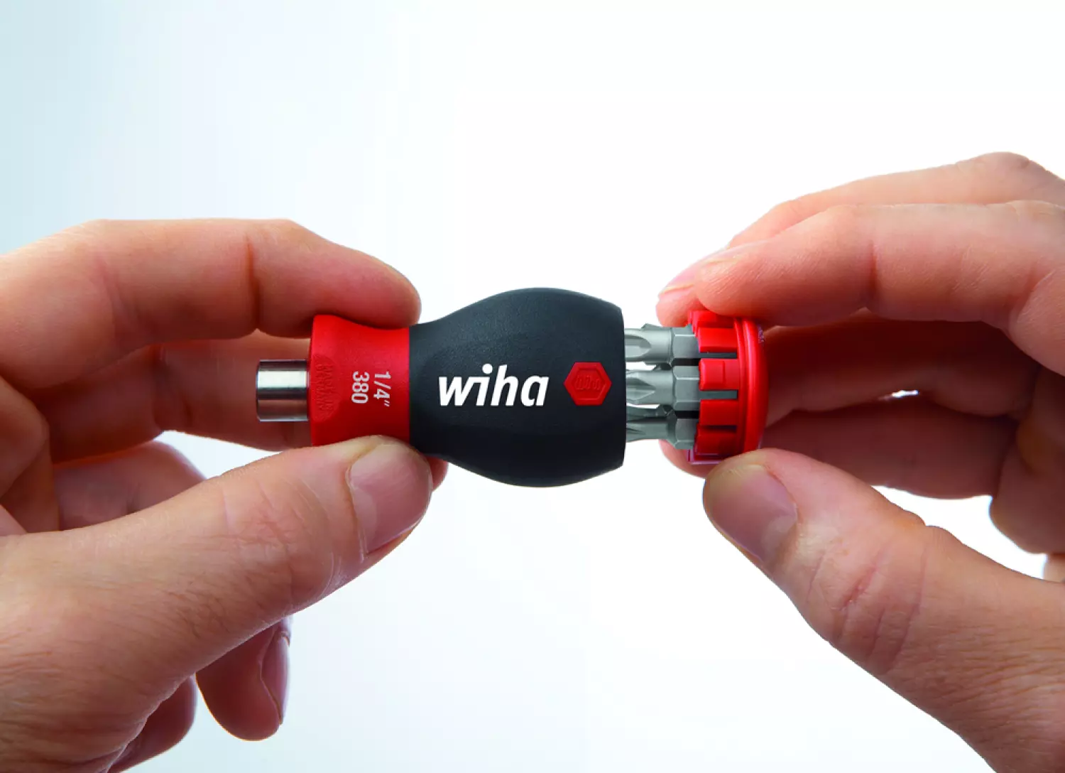 Wiha SB380102 Schroevendraaier met bitmagazijn magnetisch - PZ - PH