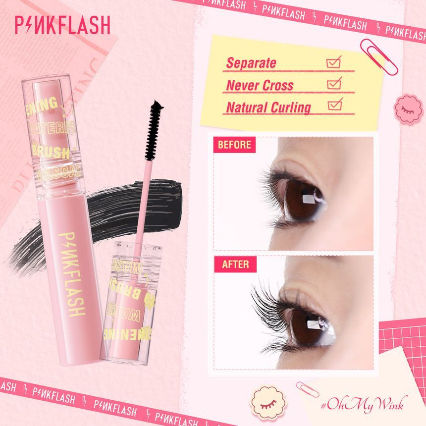 PINKFLASH - Verlengende Micro Brush Mascara
