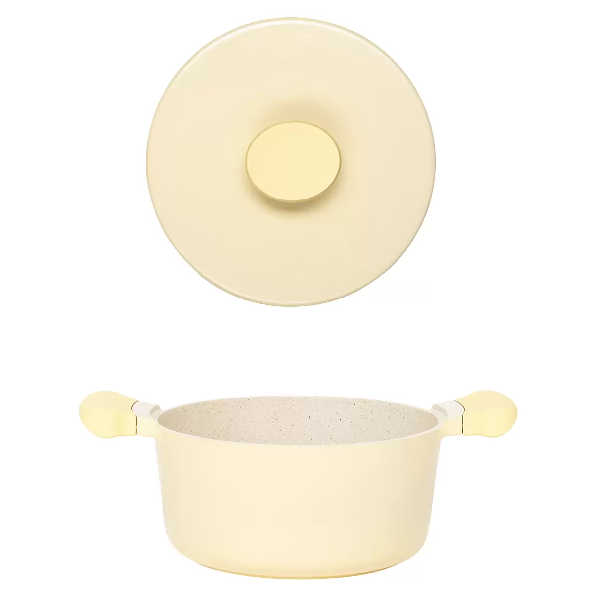 Kochtopf CREATE Creme
