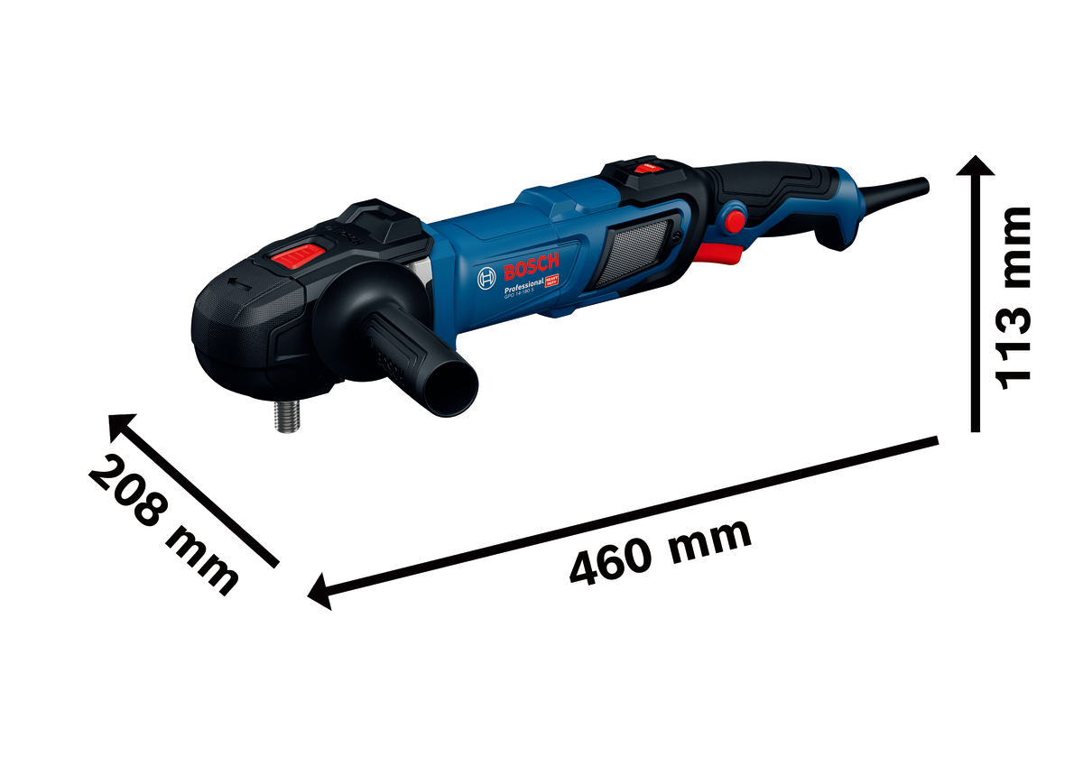 Bosch Professional PRO GPO 14-180 S Polijstmachine 1400W - 0601389200