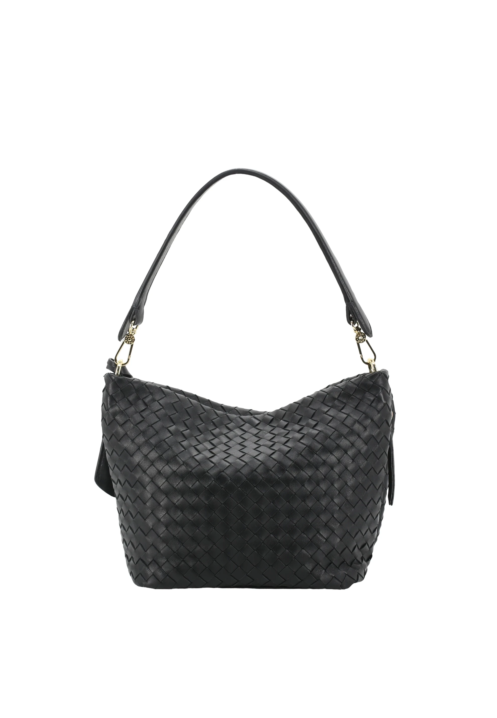 Hobo EBONY SMALL Leather Piuma Opaco Standard