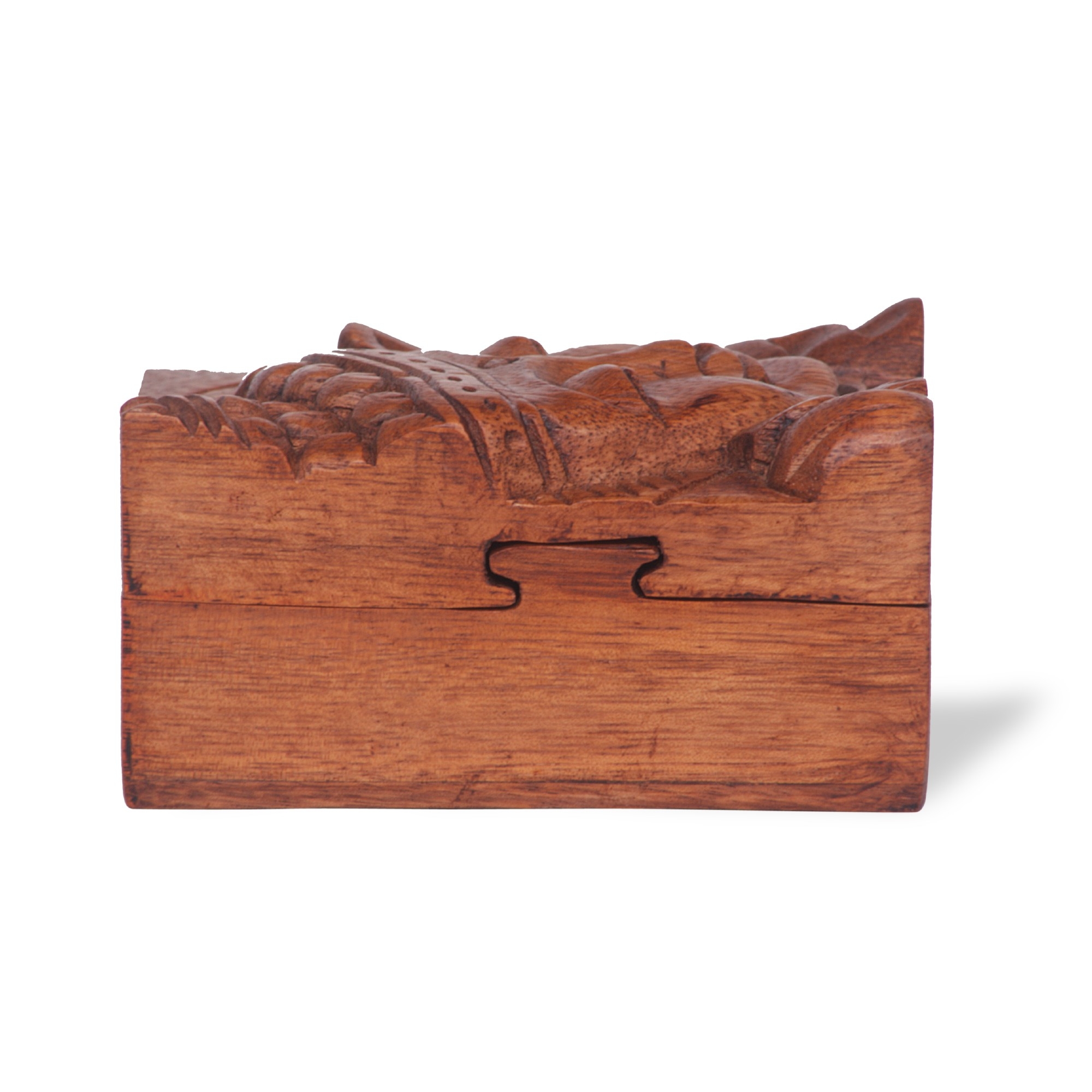 Secret Box 'Buddha', braun, T 7 cm, B 12 cm, 9 cm von fischer's lagerhaus