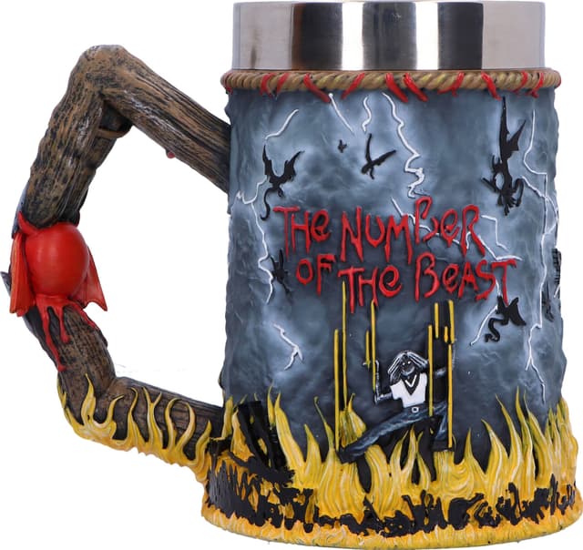 Nemesis Now Iron Maiden kop (Number of the Beast)