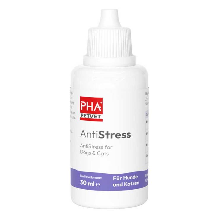 PHA Antistress für Katzen und Hunde Tropfen, 30 ml