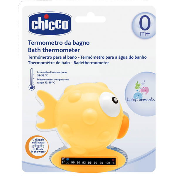 ChiccoChicco   Fischli Badethermometer orange