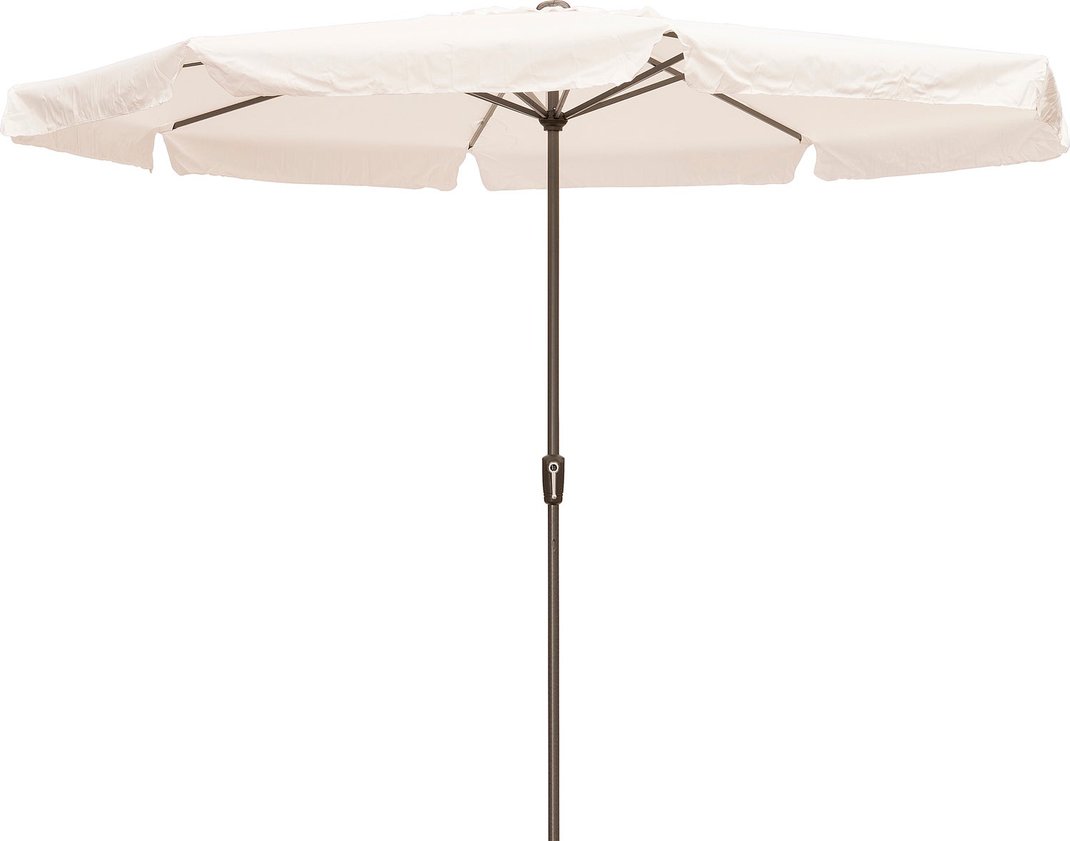 Intratuin parasol Chios wit 80+UV D 350 cm